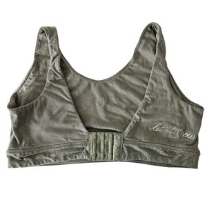 Harper Wilde Olive Green Let It Snow T-Shirt Bra
